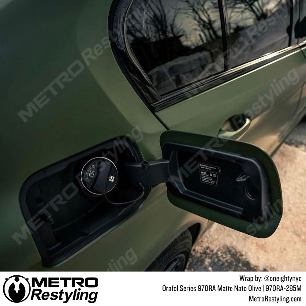 Matte Green BMW Wrap
