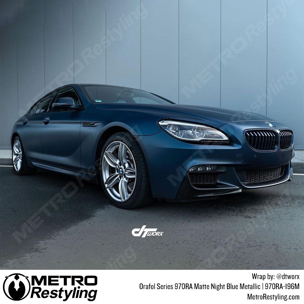 Matte Night Blue Metallic