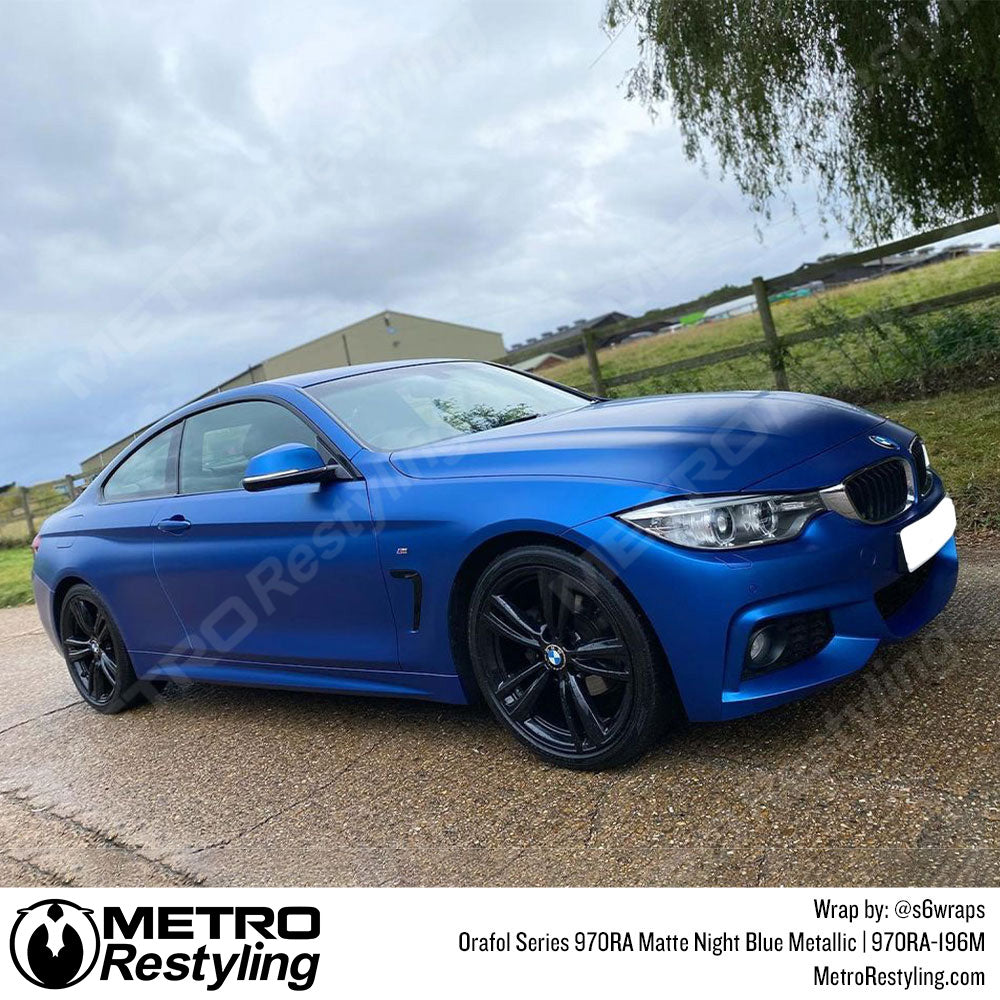 Matte Night Blue BMW Metallic