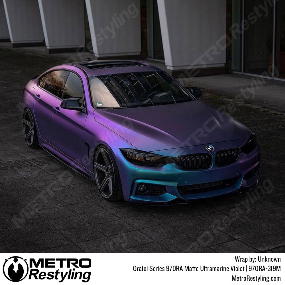 BMW Ultramarine Violet Vinyl