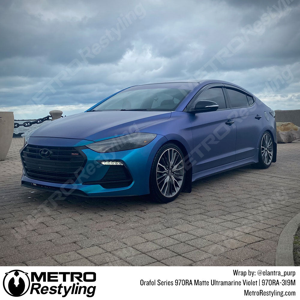 Hyundai Violet Vinyl Wrap