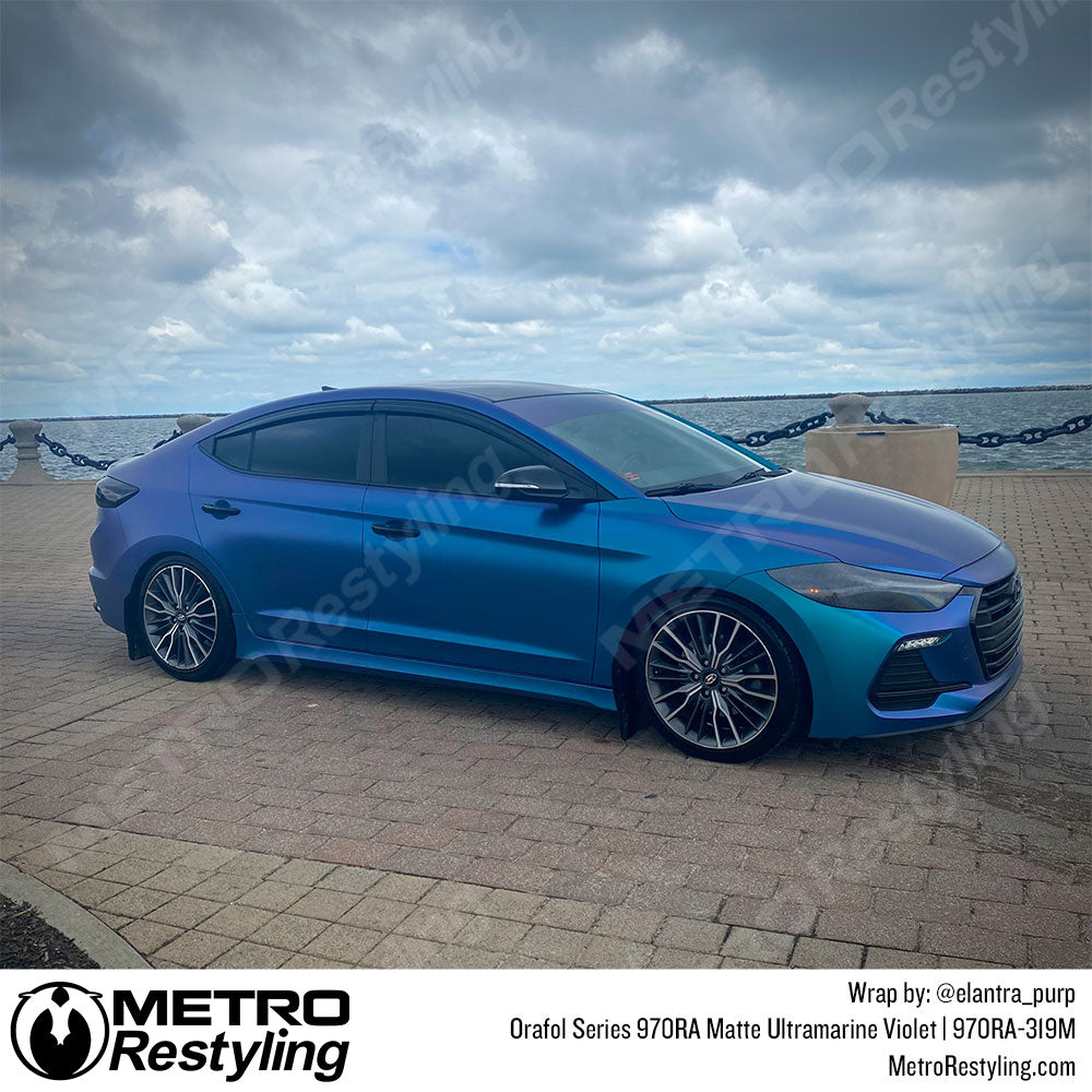 Ultramarine violet wrap