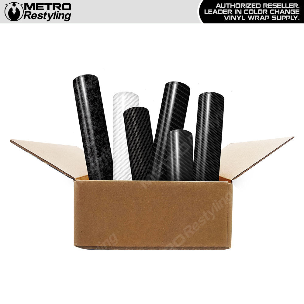 Carbon Fiber Vinyl Wrap Remnant Box