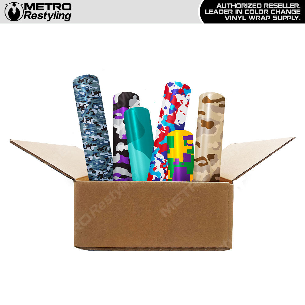Camo Vinyl Wrap Remnant Box