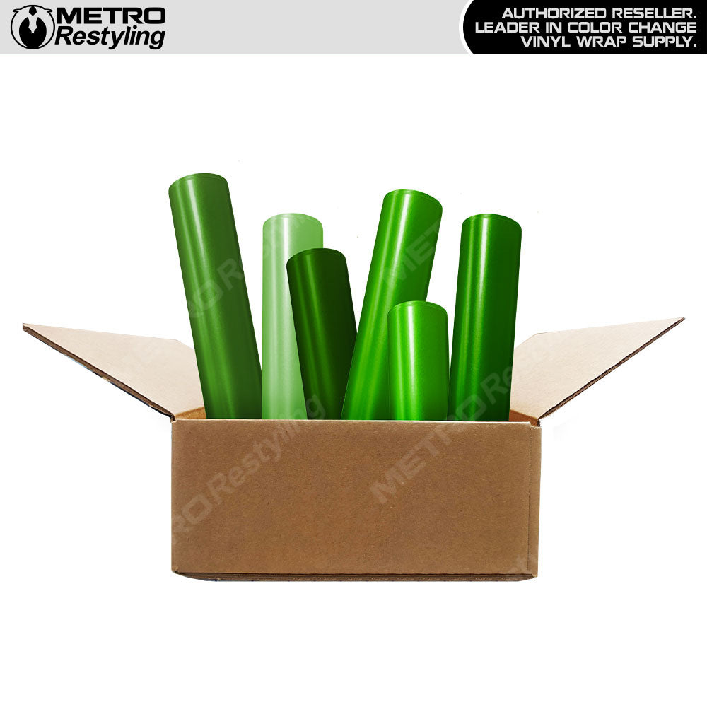 Green Vinyl Wrap Remnant Box