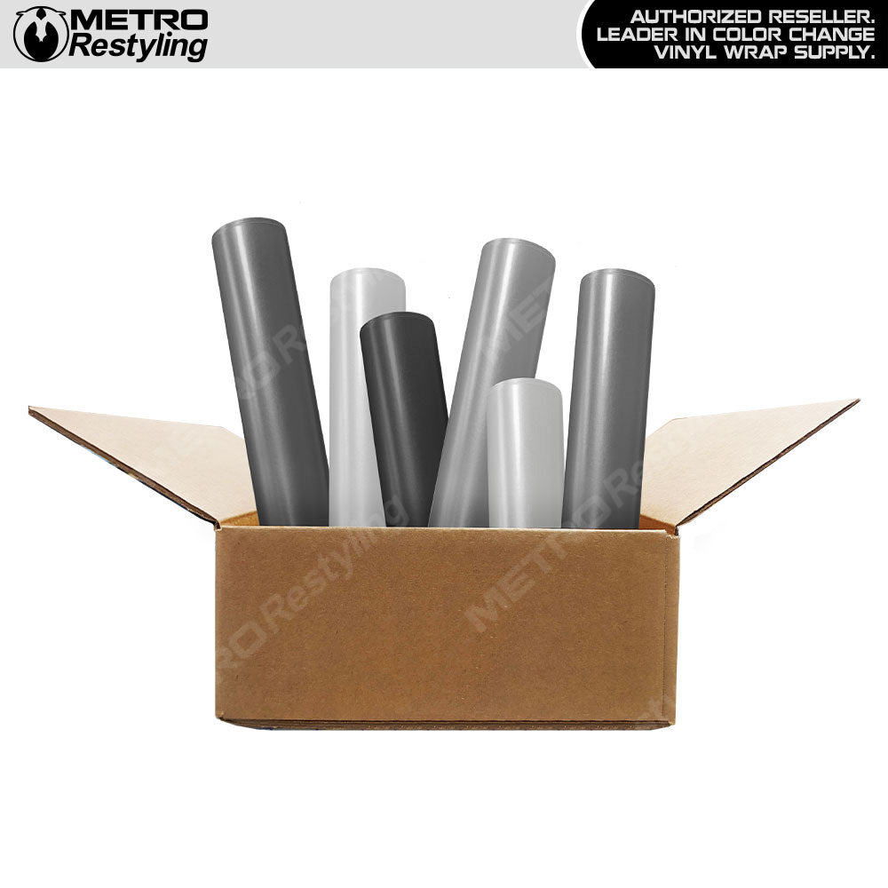 Grey Vinyl Wrap Remnant Box