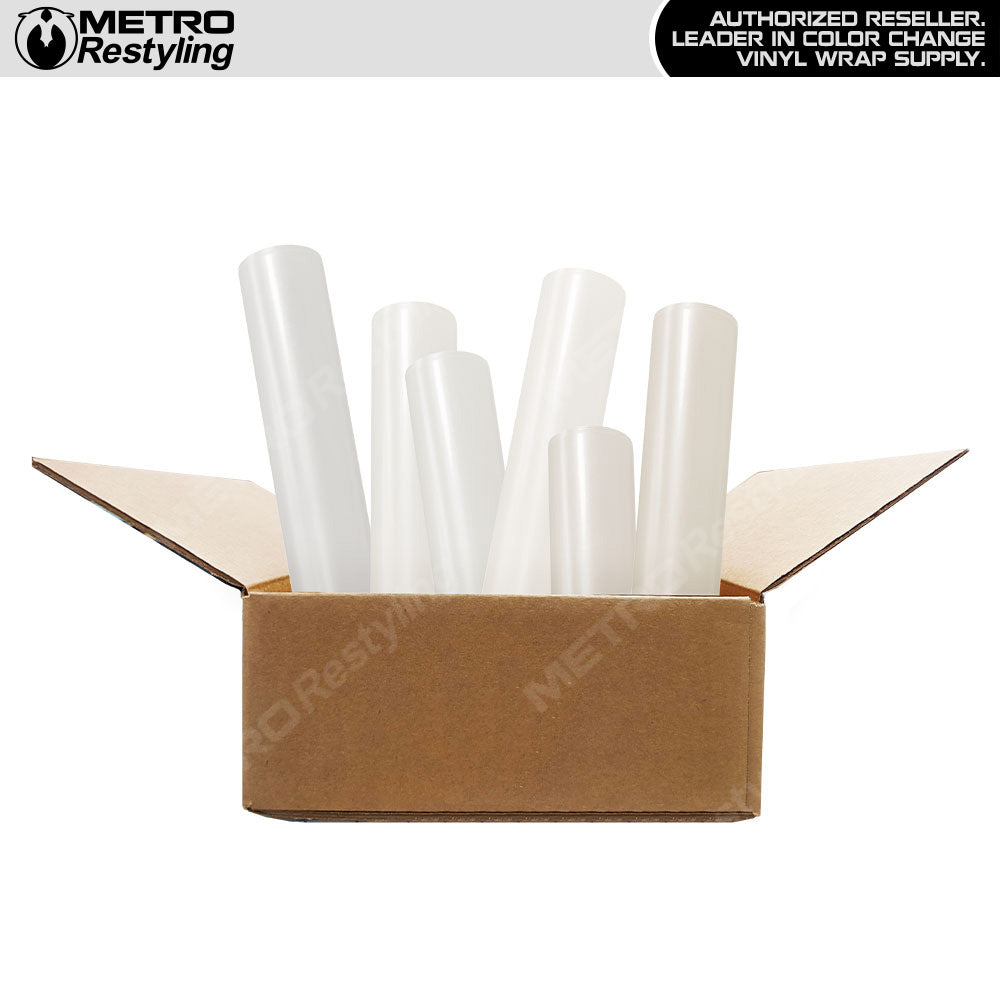 White Vinyl Wrap Remnant Box