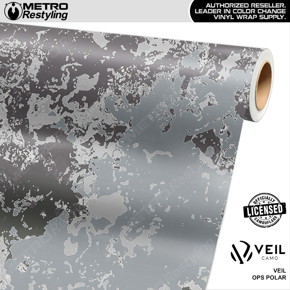 Veil Ops Polar Camo Vinyl Car Wrap