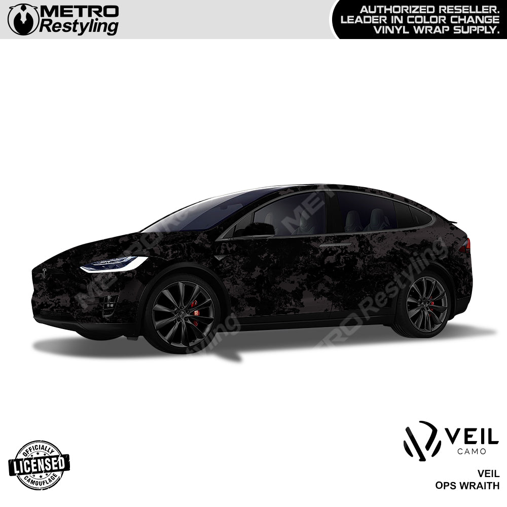 Veil Ops Wraith Camo Car Wrap