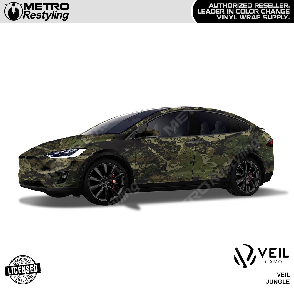 Veil Rumba Jungle Camo Car Wrap