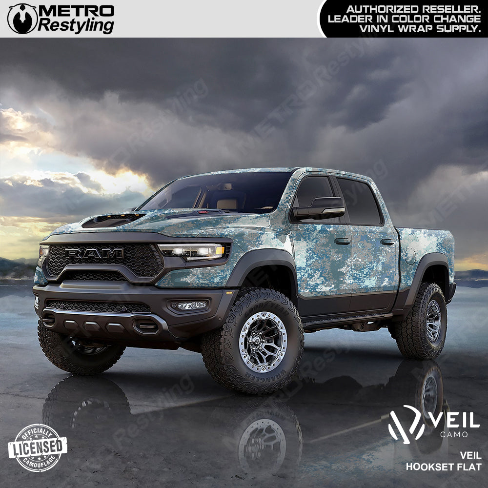 Veil Stryk Hookset Camo Truck Wrap