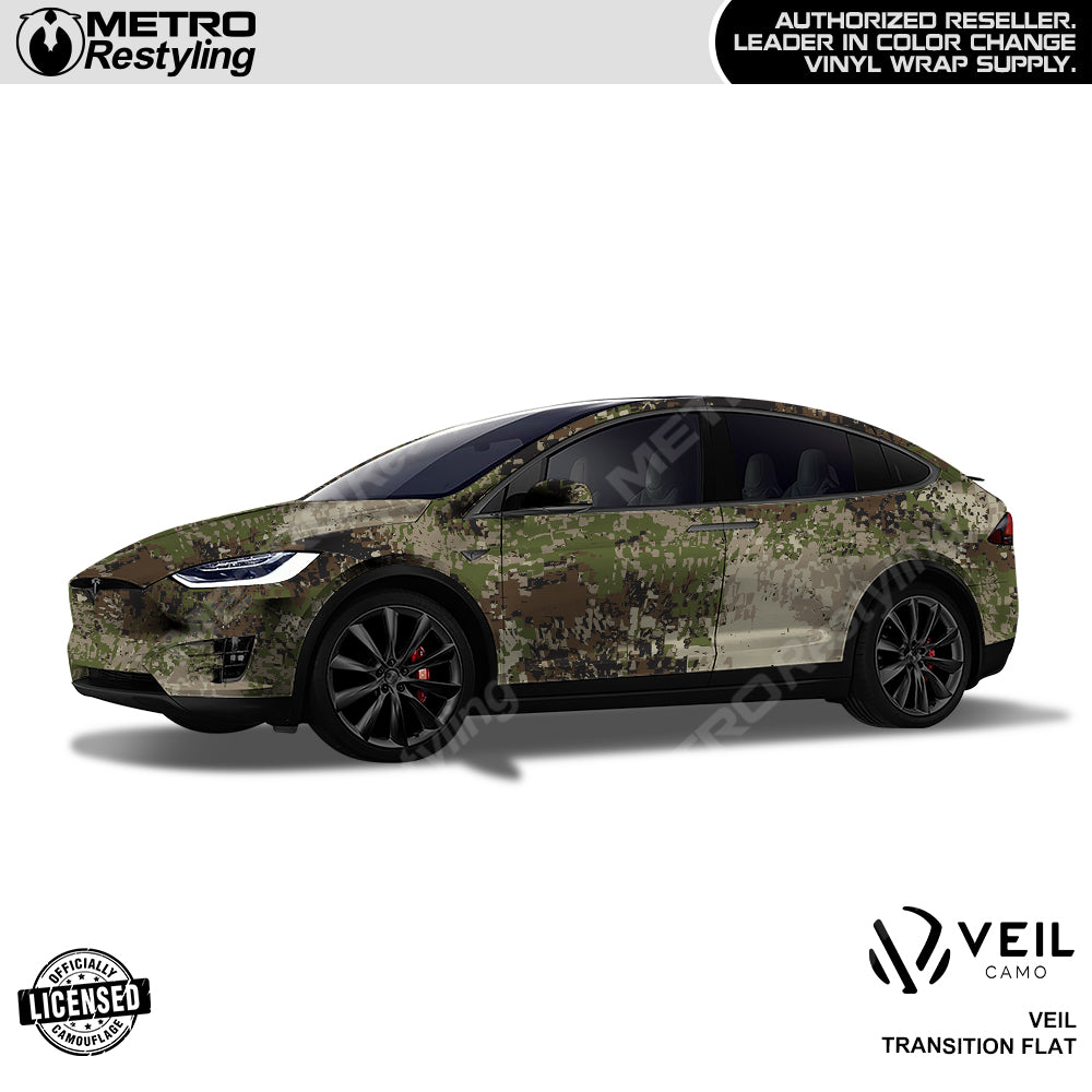 Veil Stryk Transition Flat Camo Car Wrap