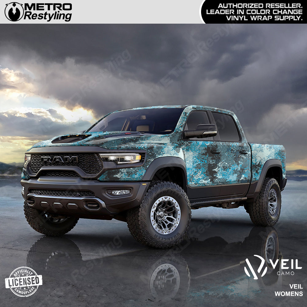 Veil Stryk Womens Camo Truck Wrap