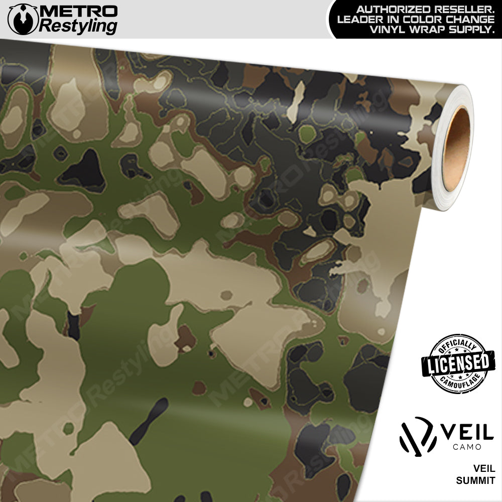 Veil Summit Camouflage Vinyl Wrap Film