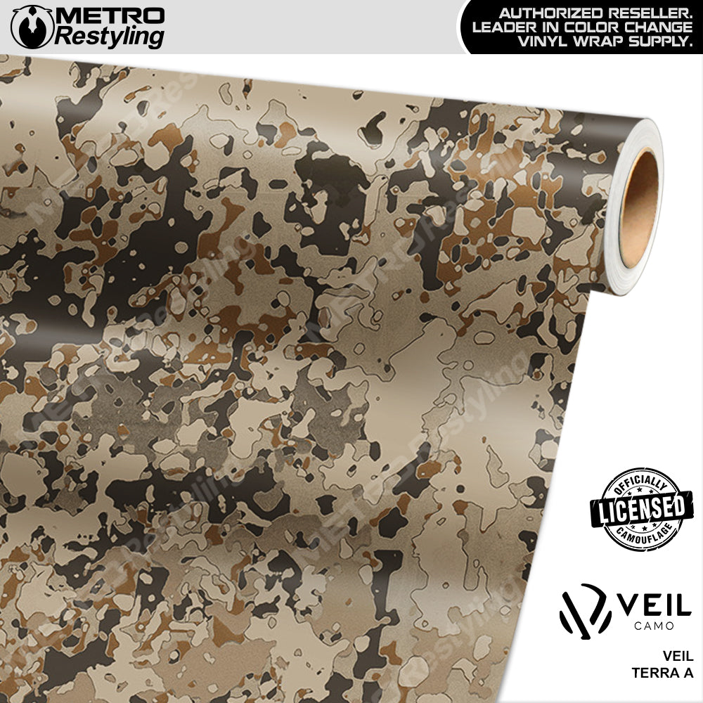 Veil Terra A Camo Vinyl Car Wrap