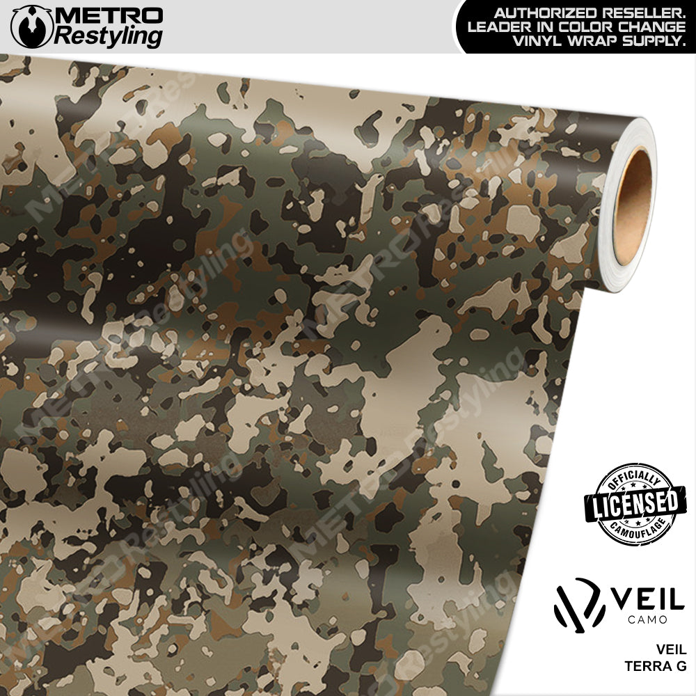 Veil Terra G Camouflage Vinyl Wrap Film