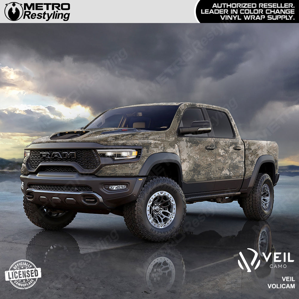Veil Volicam Camo Truck Wrap