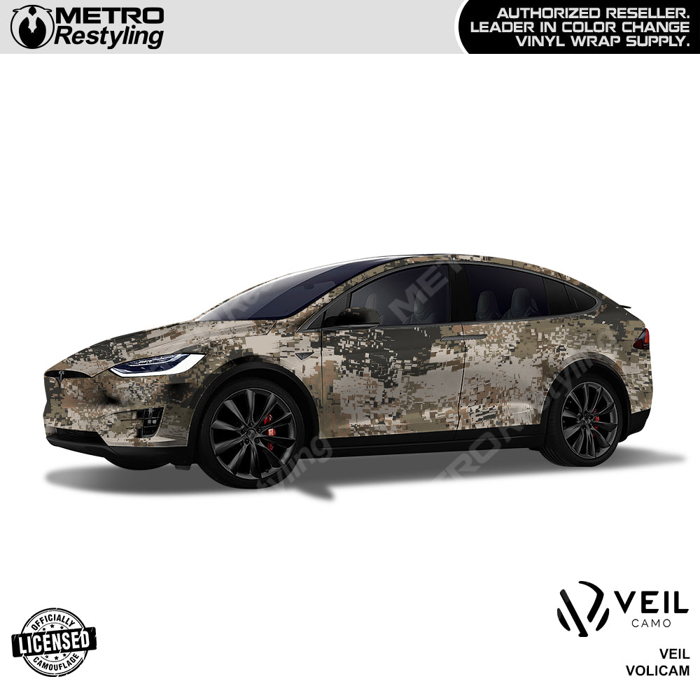 Veil Volicam Camo Car Wrap