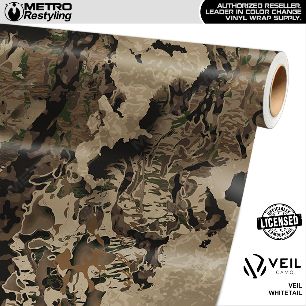 Veil Whitetail Camo Vinyl Car Wrap