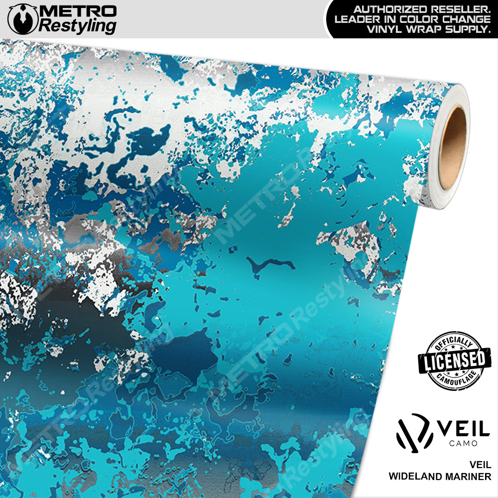 Veil Wideland Mariner Camouflage Vinyl Wrap Film
