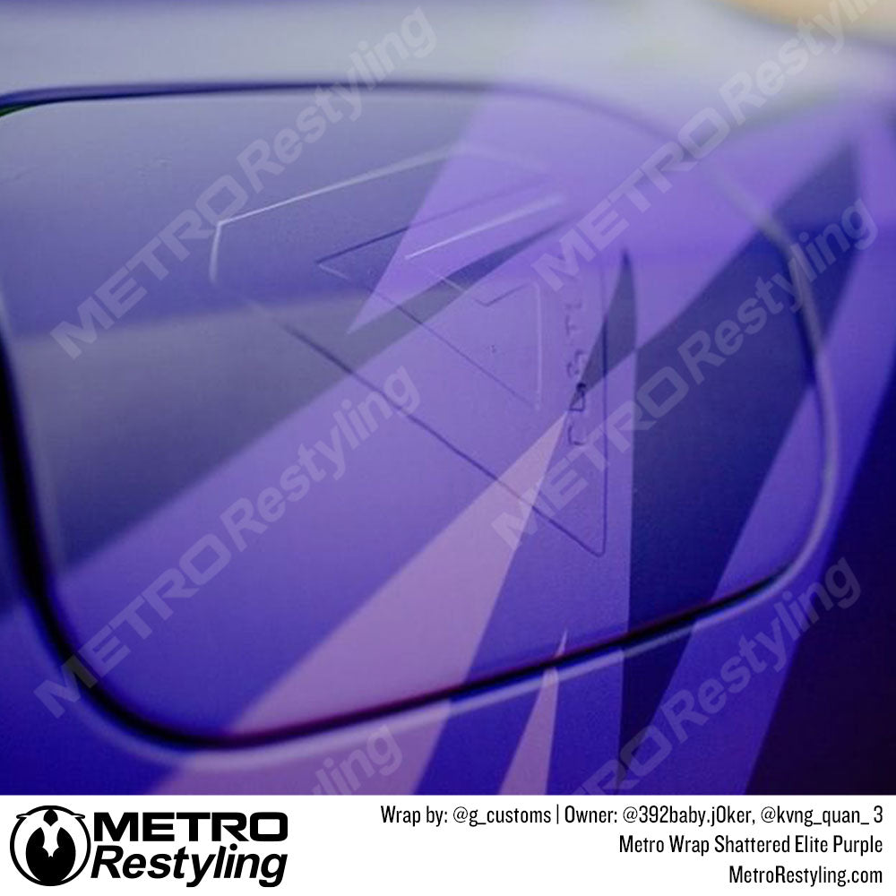 shattered purple wrap