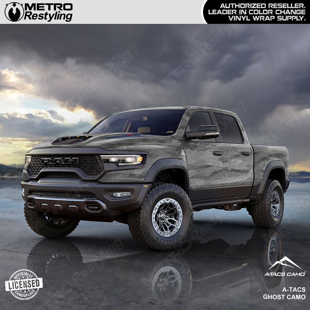 A-TACS Ghost TRX Truck Wrap