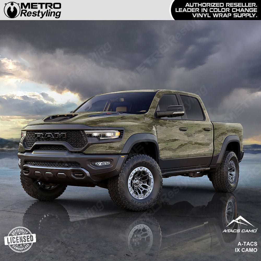 A-TACS iX Truck Camo Wrap