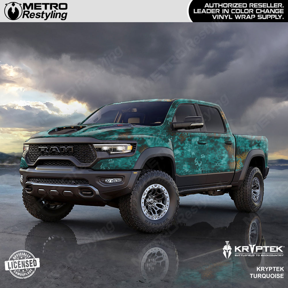 Kryptek Turquoise Ram TRX Wrap