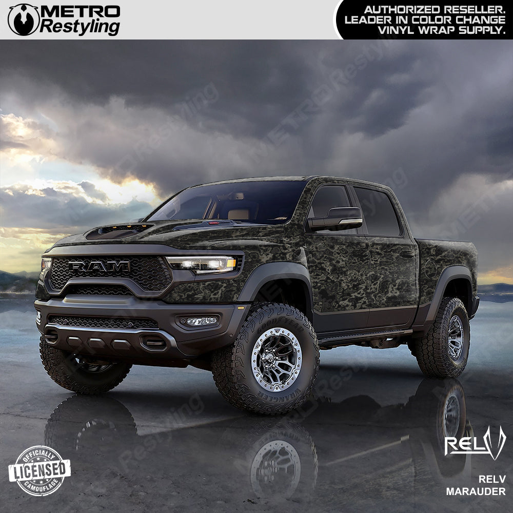 RELV Camo Truck Wrap