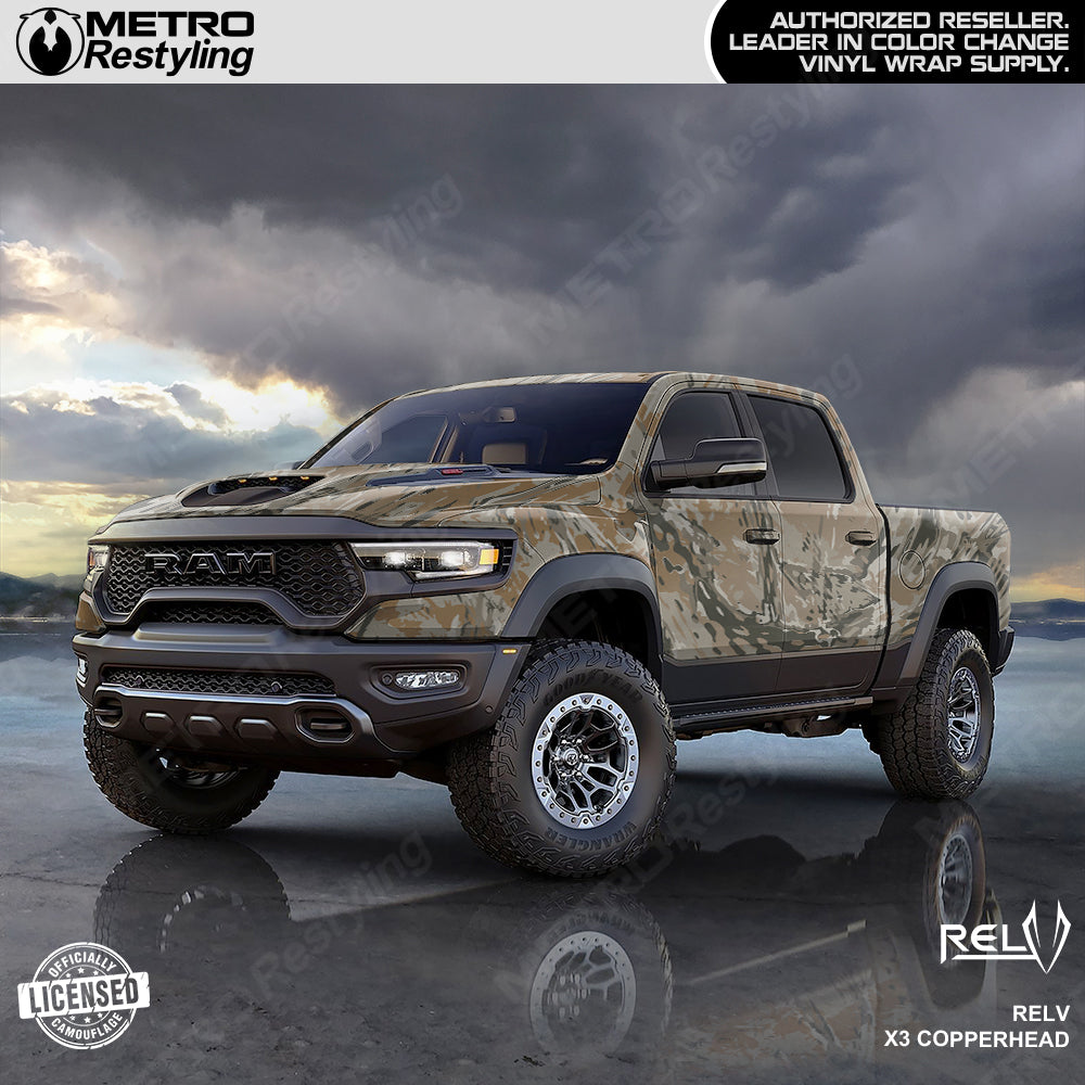 RELV Copperhead Truck Vinyl Wrap