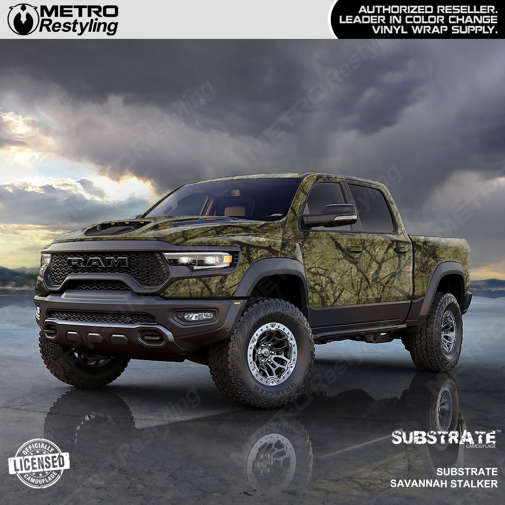Substrate Camo Ram Vinyl Wrap