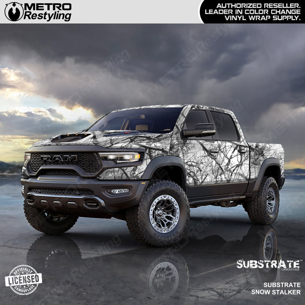 Substrate Truck Vinyl Wrap