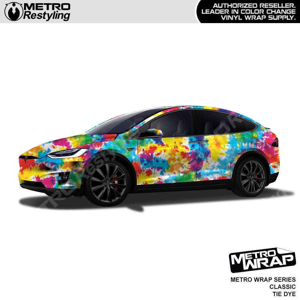 Metro Wrap Tie Dye Classic Vinyl Film