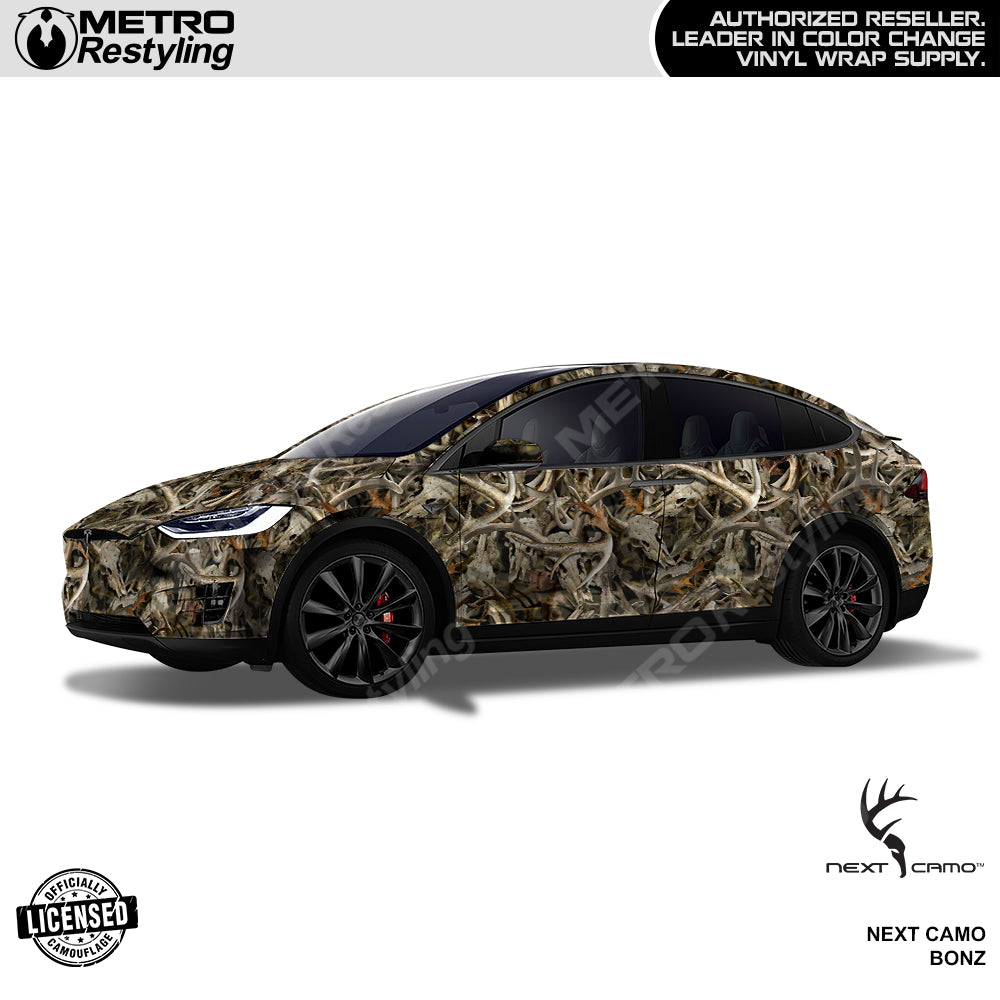 Next Bonz Camouflage Car Wrap