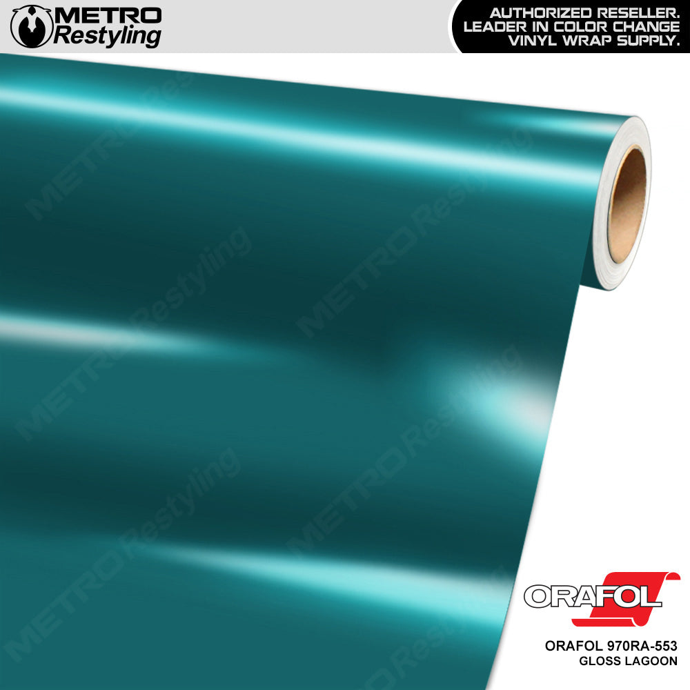 Orafol Gloss Lagoon Vinyl Wrap | Metro Restyling