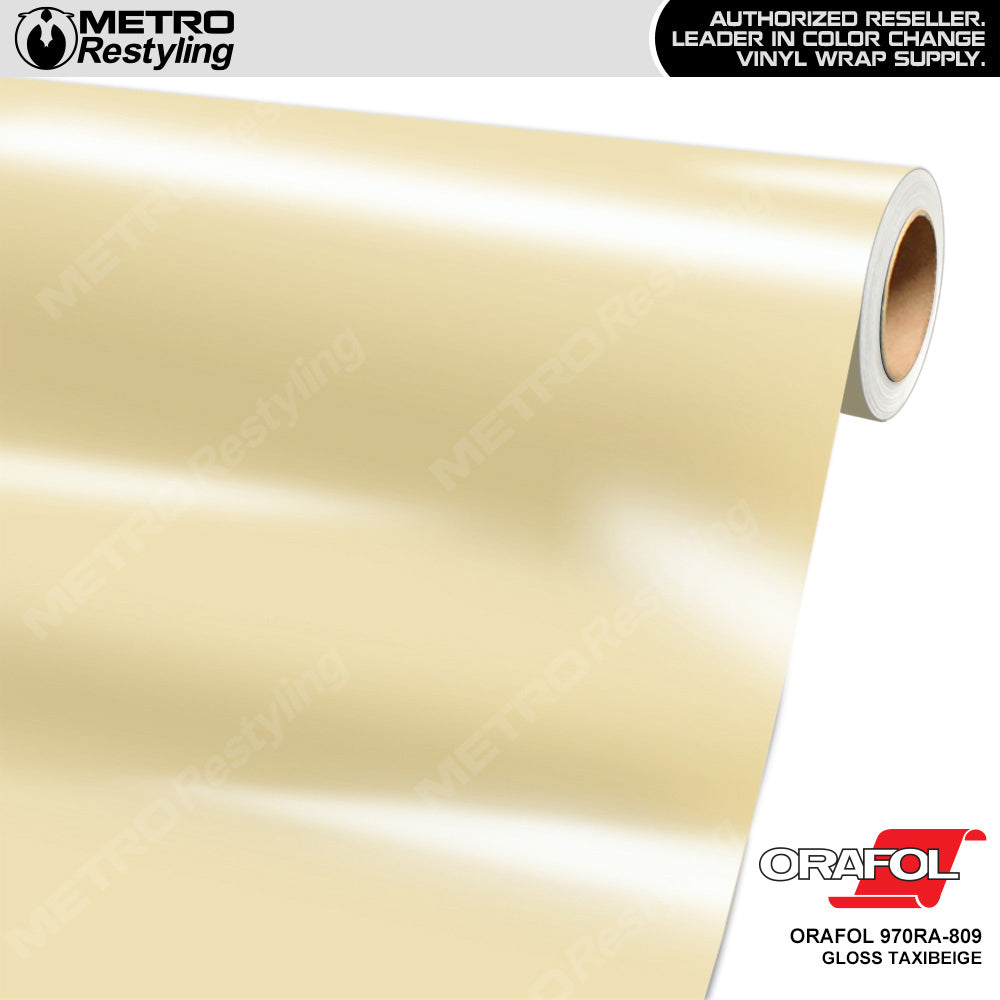 Orafol-970RA-Gloss-Taxibeige-809