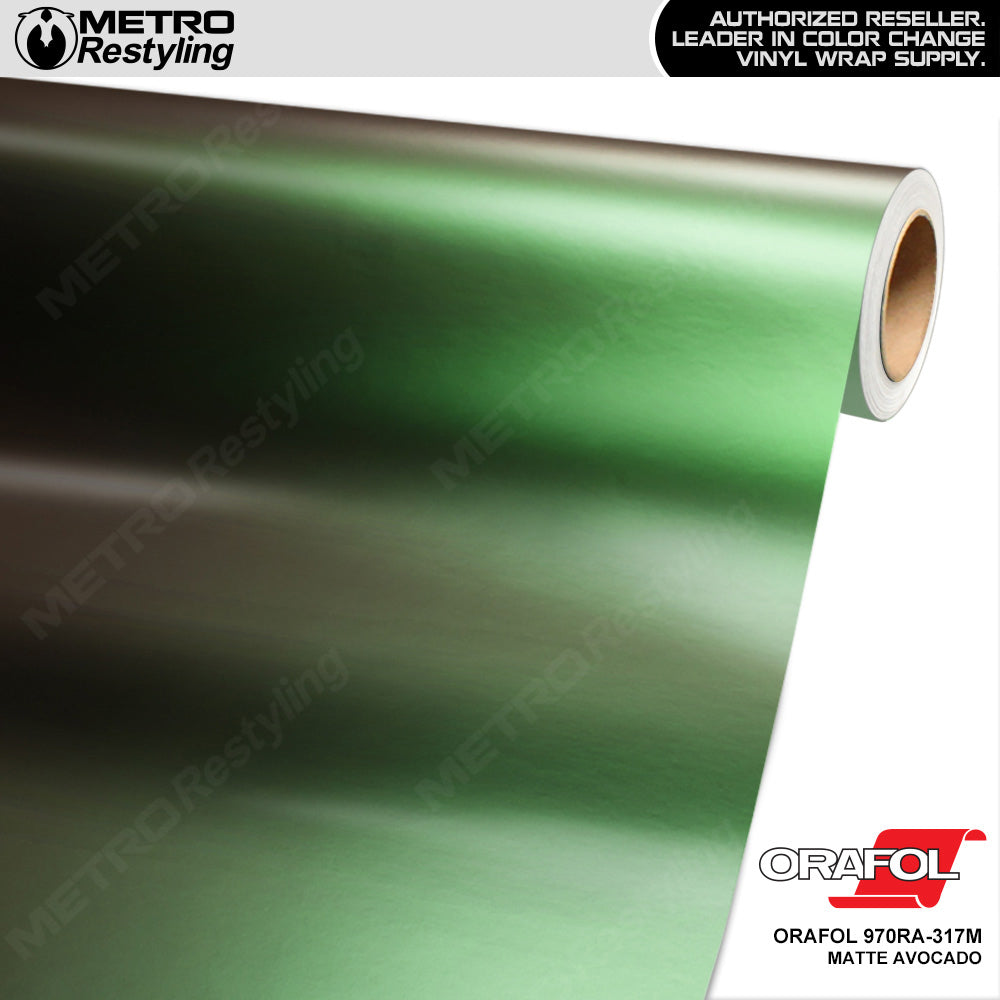 Orafol-970RA-Matte-Avocado-317M