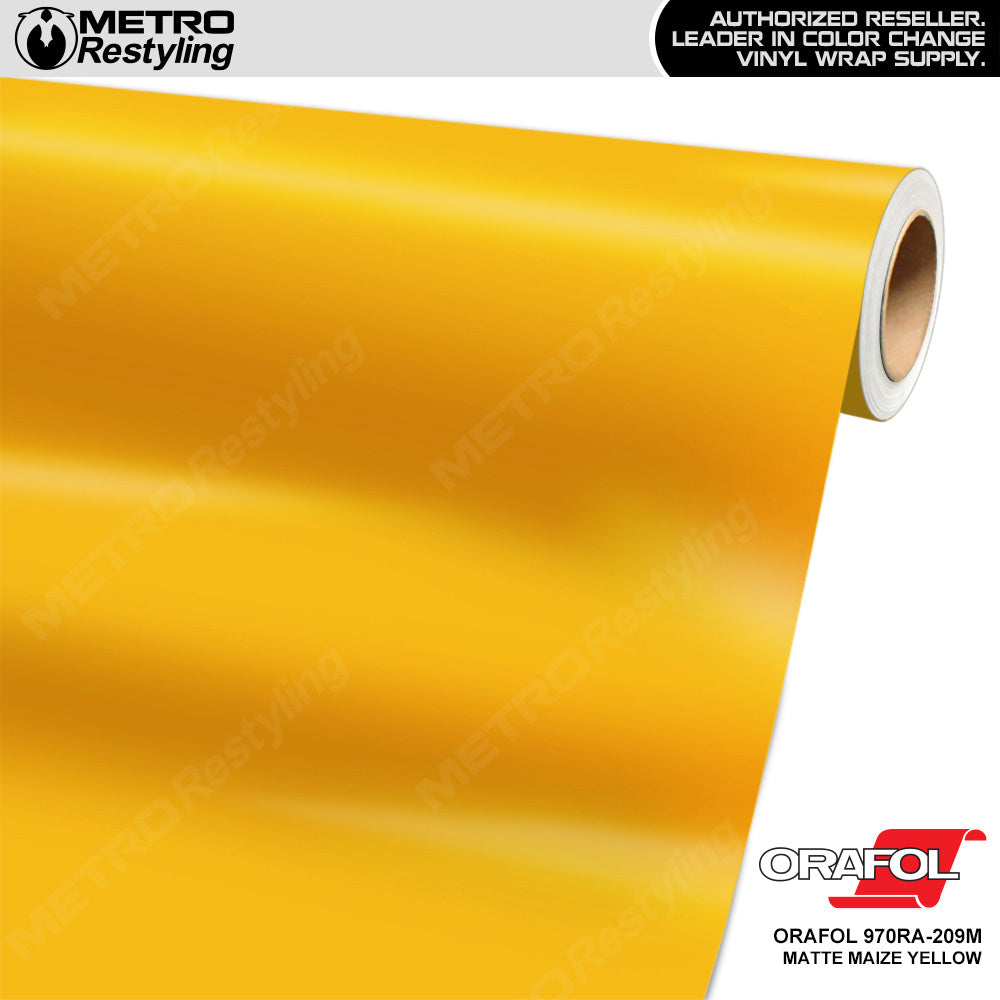 Orafol-970RA-Matte-Maize-Yellow-209M