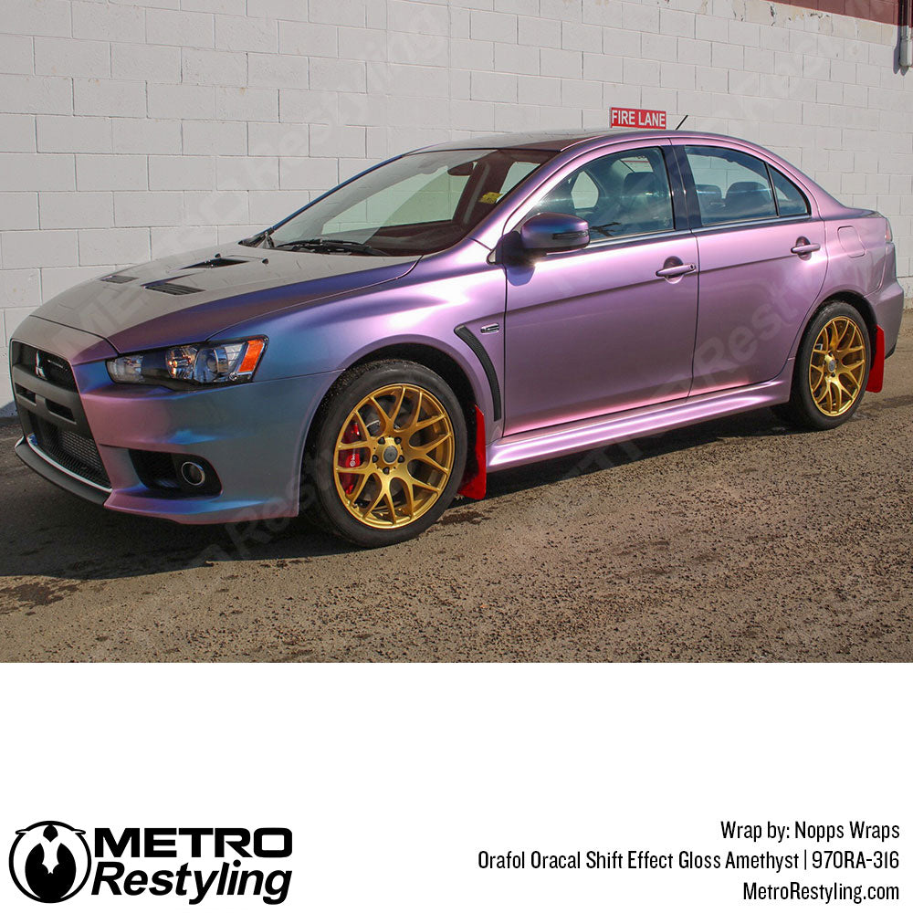 Gloss Amethyst Vinyl Car Wrap