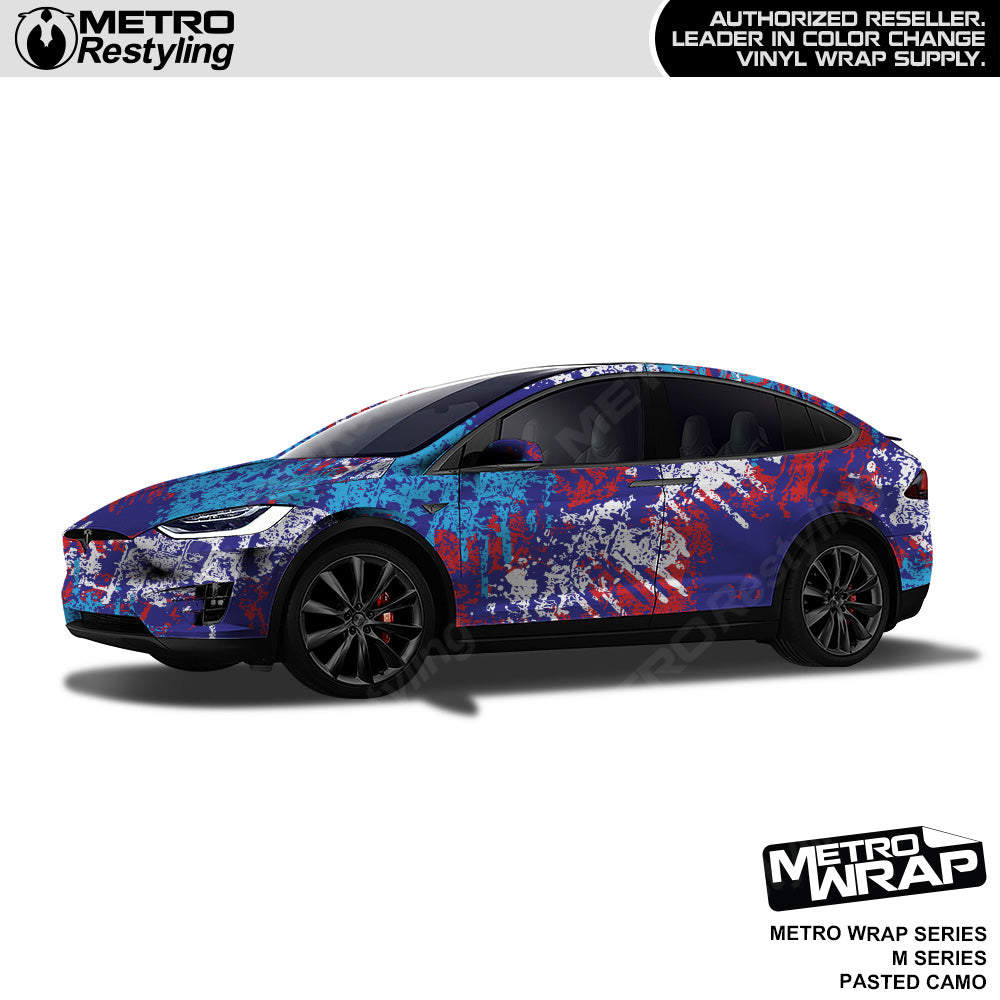 Metro Wrap Pasted M Series Camouflage Vinyl Film