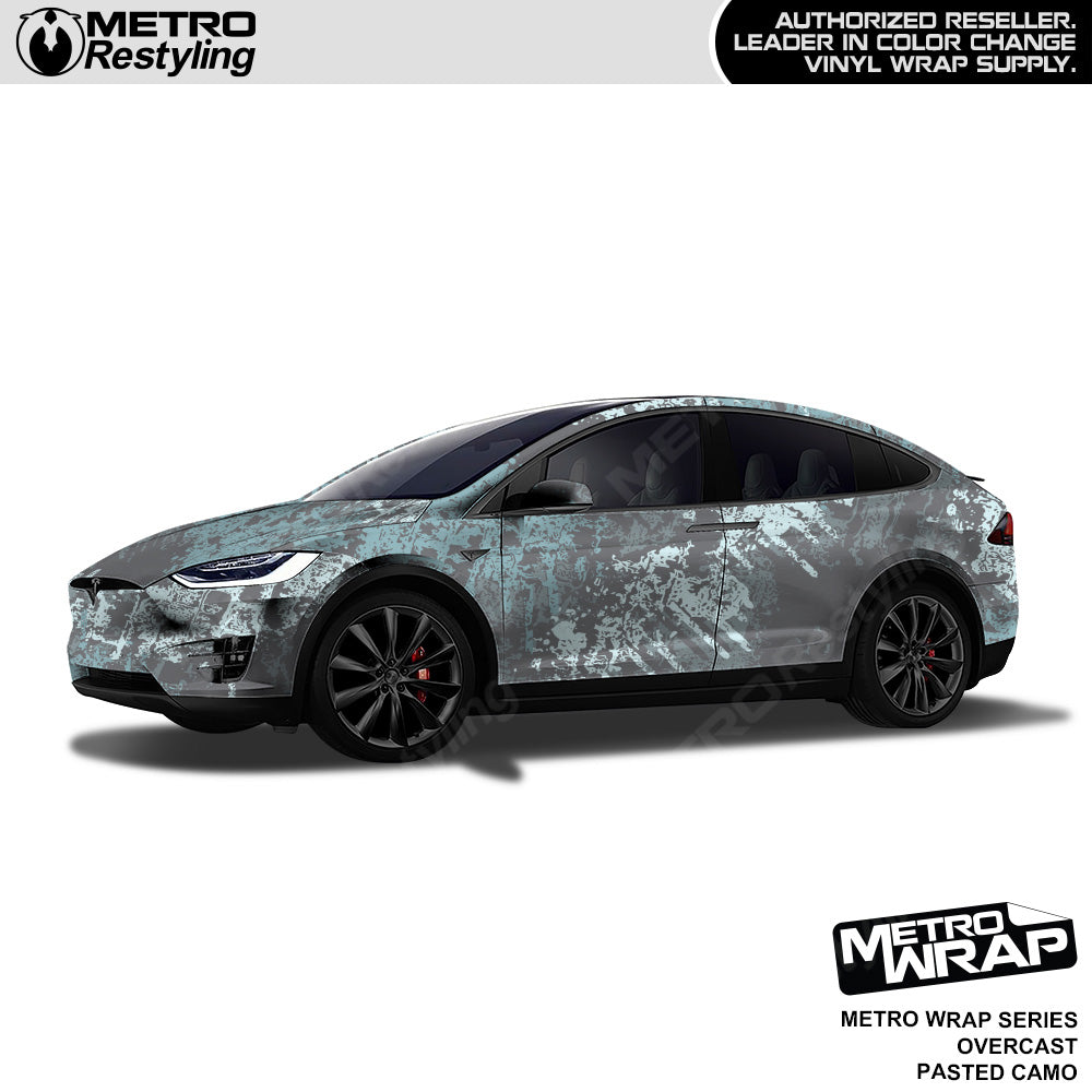 Metro Wrap Pasted Overcast Camouflage Vinyl Film