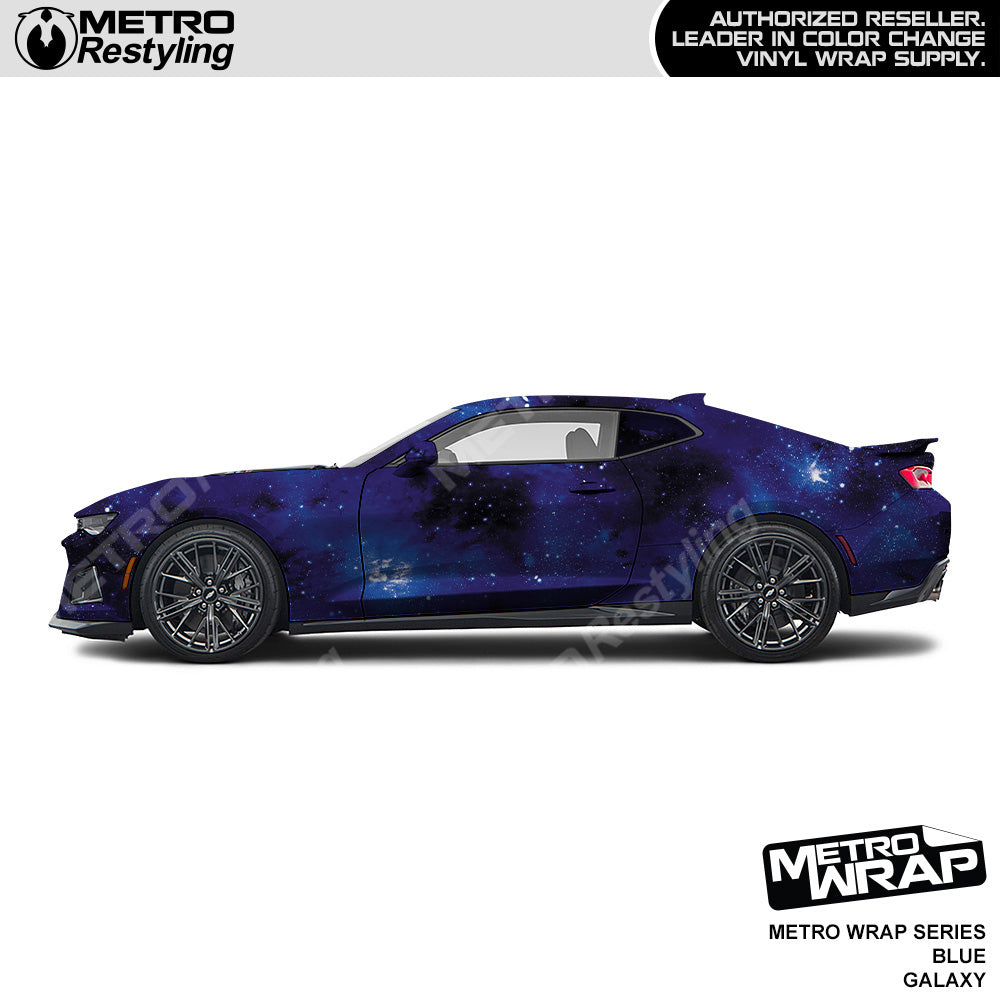 Metro Wrap Blue Galaxy Vinyl Film