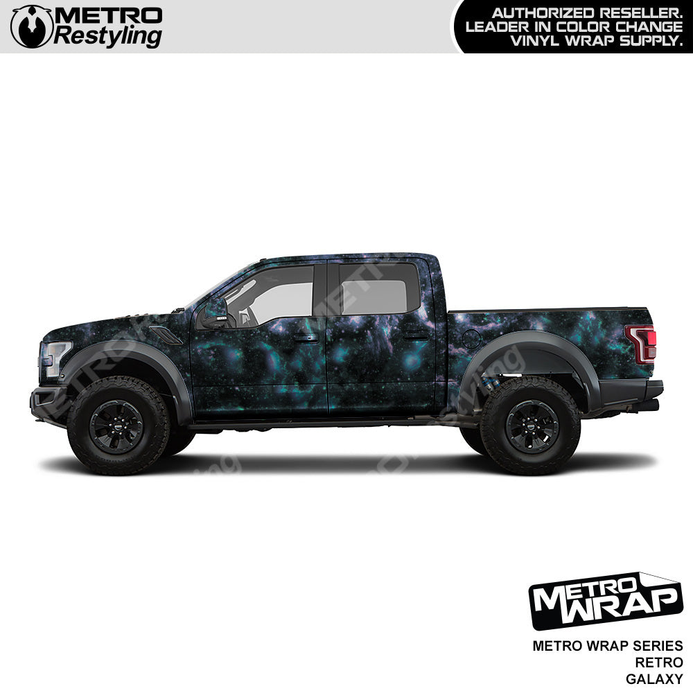 Metro Wrap Retro Galaxy Vinyl Film
