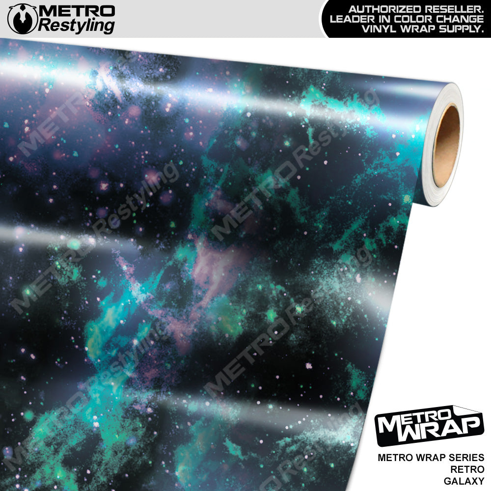 Metro Wrap Retro Galaxy Vinyl Film