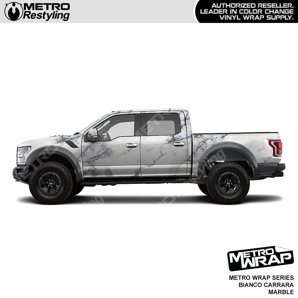 Metro Wrap Bianco Carrara Marble Vinyl Film