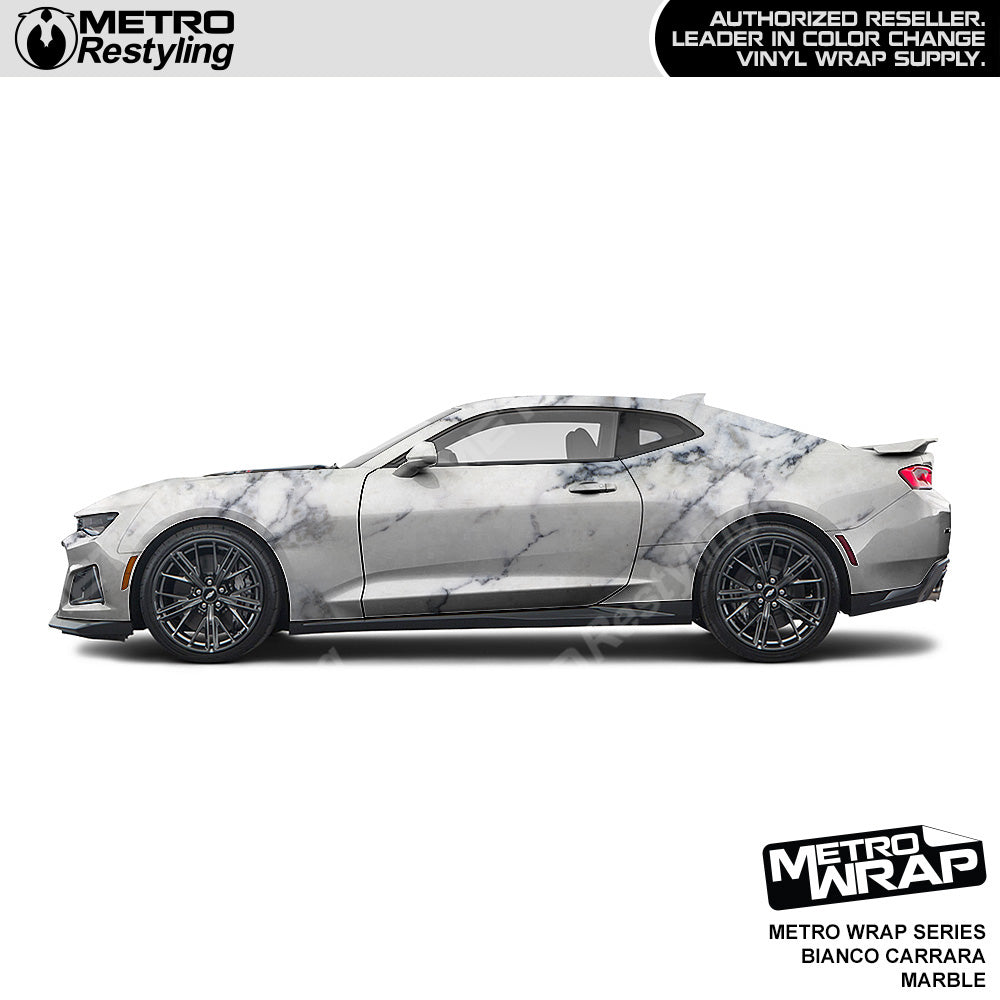 Metro Wrap Bianco Carrara Marble Vinyl Film