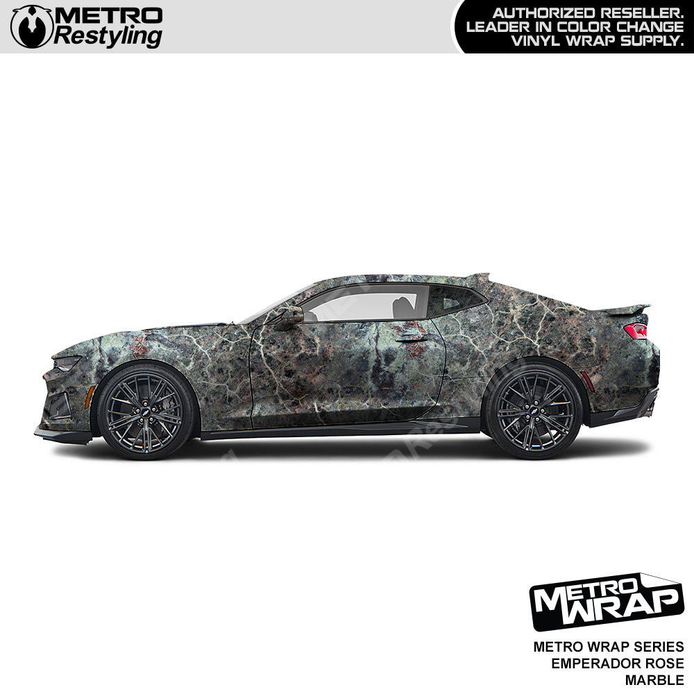 Metro Wrap Emperador Rose Marble Vinyl Film