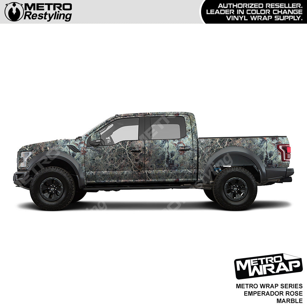 Metro Wrap Emperador Rose Marble Vinyl Film