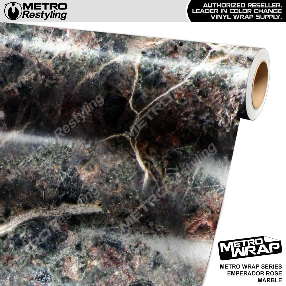 Metro Wrap Emperador Rose Marble Vinyl Film