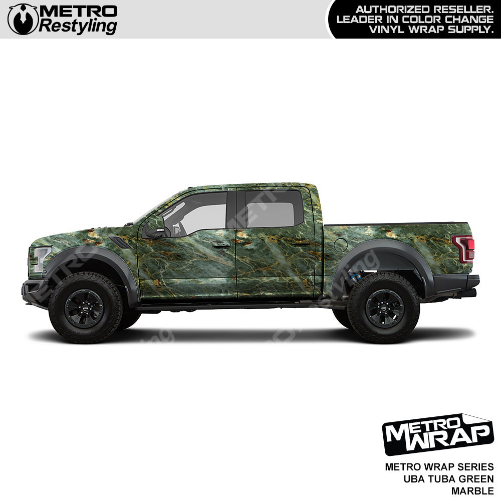 Metro Wrap Uba Tuba Green Marble Vinyl Film